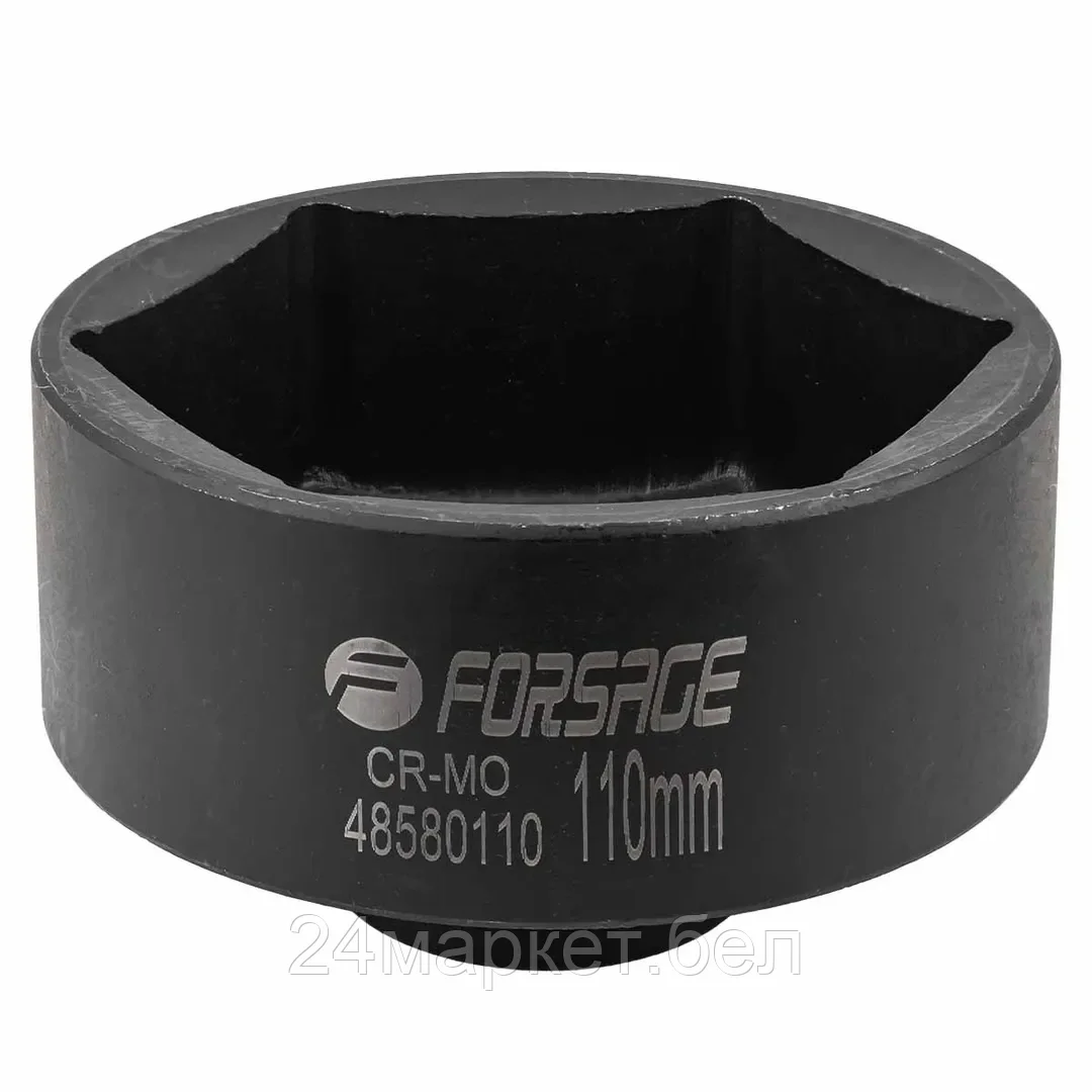 F-48580110 Forsage Головка ударная глубокая 1", 110мм (6гр.)