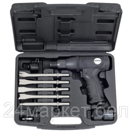 Licota PAH-20033RK Пневматический молоток композитный набор в кейсе 10 пр. Энерг. уд. 9Дж