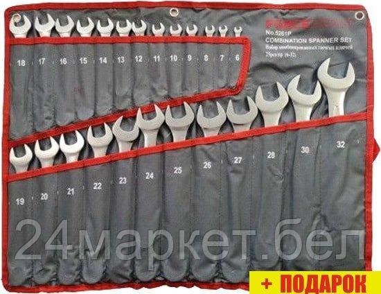 Набор ключей ForceKraft FK-5261P (25 предметов)