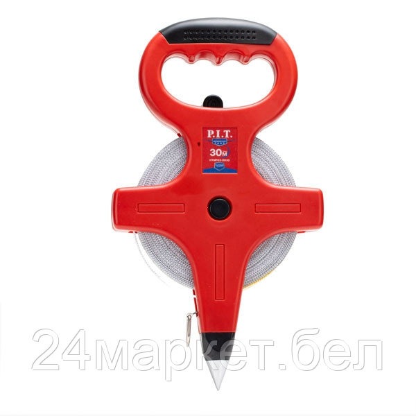 Рулетка геодезическая фибергласовая P.I.T. ADVANCE HTMF03-0030 (30мх12,5мм, винил, открытая)