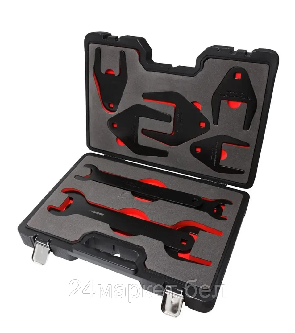 FORSAGE Набор ключей для муфты вентиляторов 1/2", 10пр.(36,39,47,54,57,60,72,76,82мм), в кейсе "Pemium" Forsage F-907G19BD