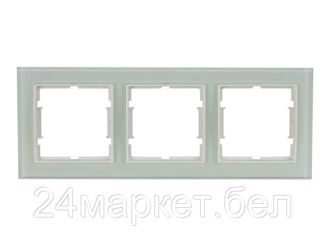 Рамка Mutlusan Elitra 2170 811 1301 (белое стекло)