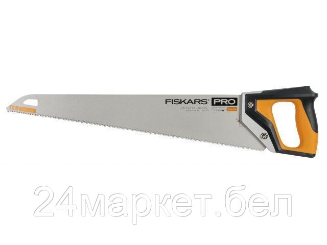 Ножовка по дереву PowerTooth 550мм 7 зубьев на дюйм FISKARS