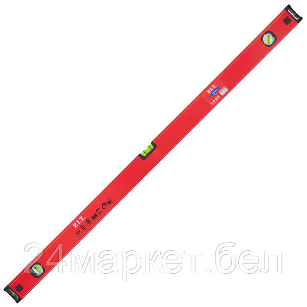 Уровень пузырьковый магнитный P.I.T. ADVANCE HSPL02-1000 (1000мм, 3 капсулы, коробчатый,1мм/м)