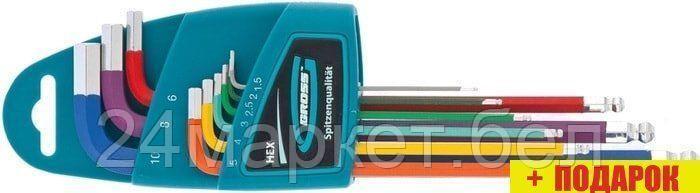 Набор ключей GROSS 16400 (9 предметов)