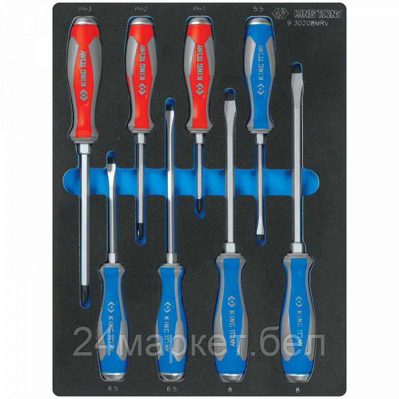Набор отверток King Tony 9-30208MRV (8 предметов)