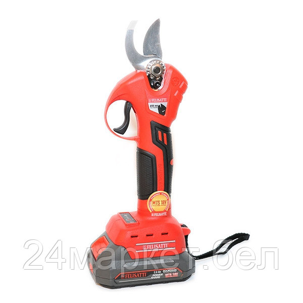 Аккумуляторный секатор (картон, без аккум.), 18В, макс. диаметр реза 30 мм, бесщеточный двигатель (FT1204 Felisatti)