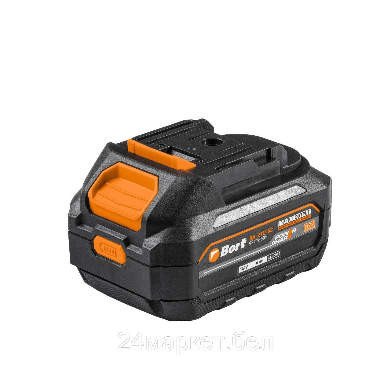Аккумулятор Bort BA-21U-63 93418699 (18В/6 Ah)