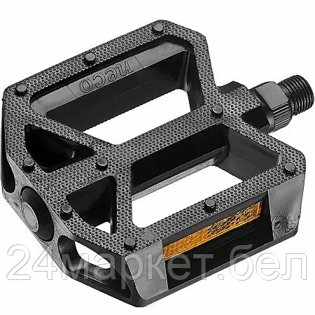 ПЕДАЛИ ВЕЛОСИПЕДНЫЕ WP408 BK, 9/16", 112X96 MM, NC11006 NECO