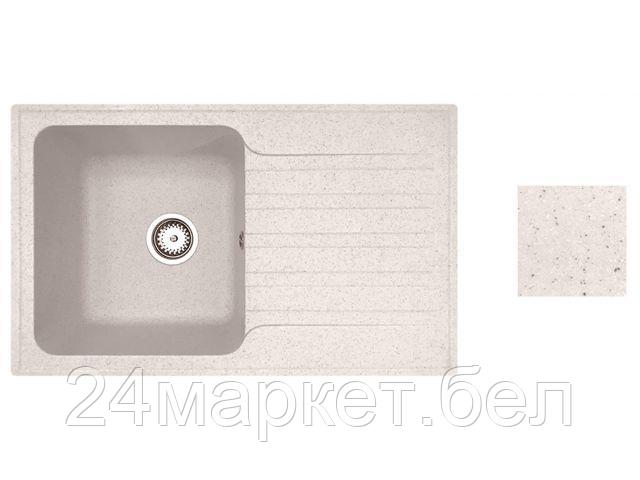 Мойка кухонная из искусственного камня ART песочный 770х475 mm, AV Engineering