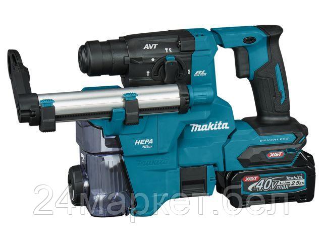 Аккум. перфоратор MAKITA HR010GD201 в кейсе (40.0 В, 2 акк., 2.5 А/ч Li-Ion, 2.1 Дж,) HR010GD201