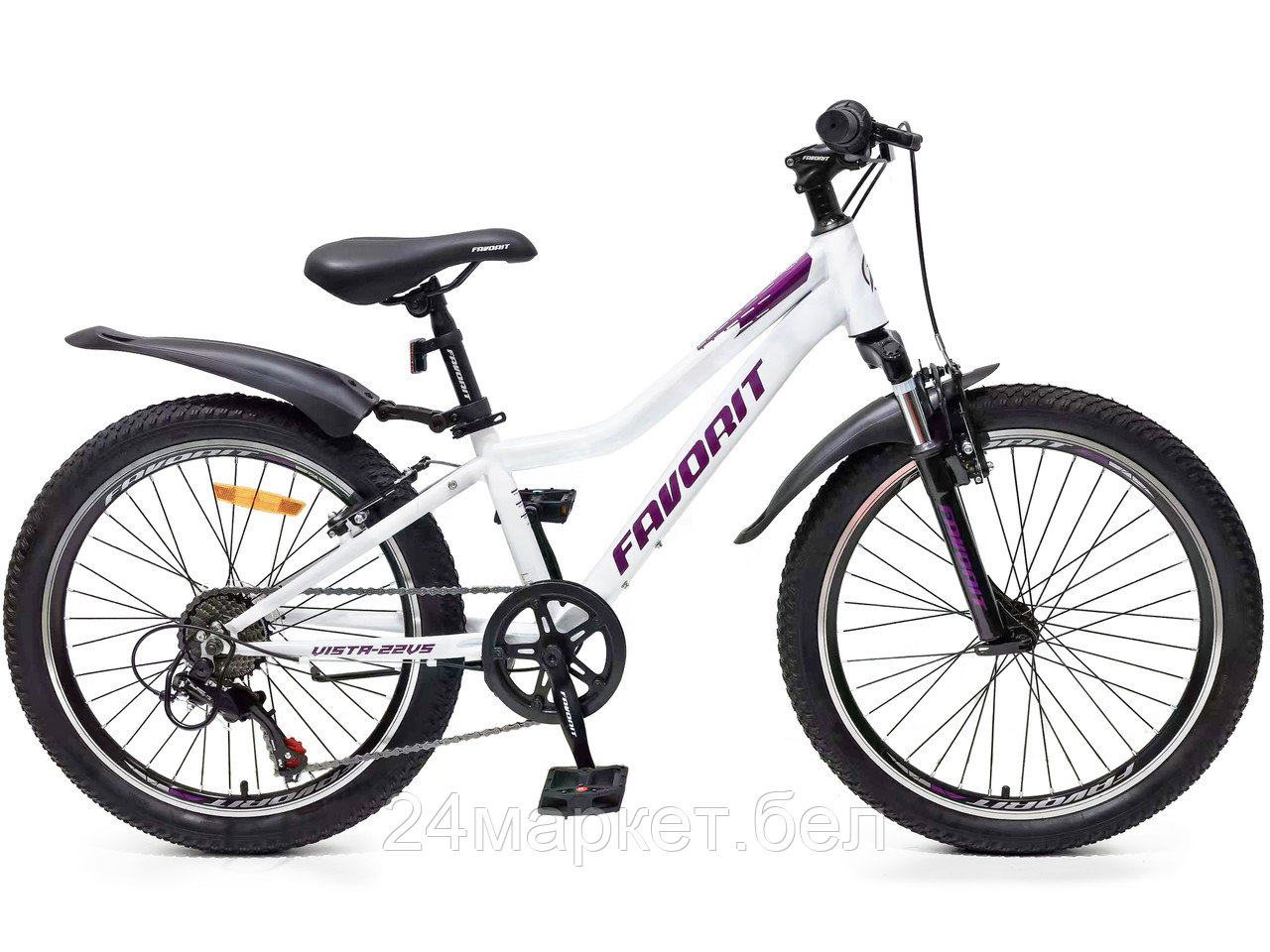 Детский велосипед Favorit VISTA-22VS 2025 (11, белый)