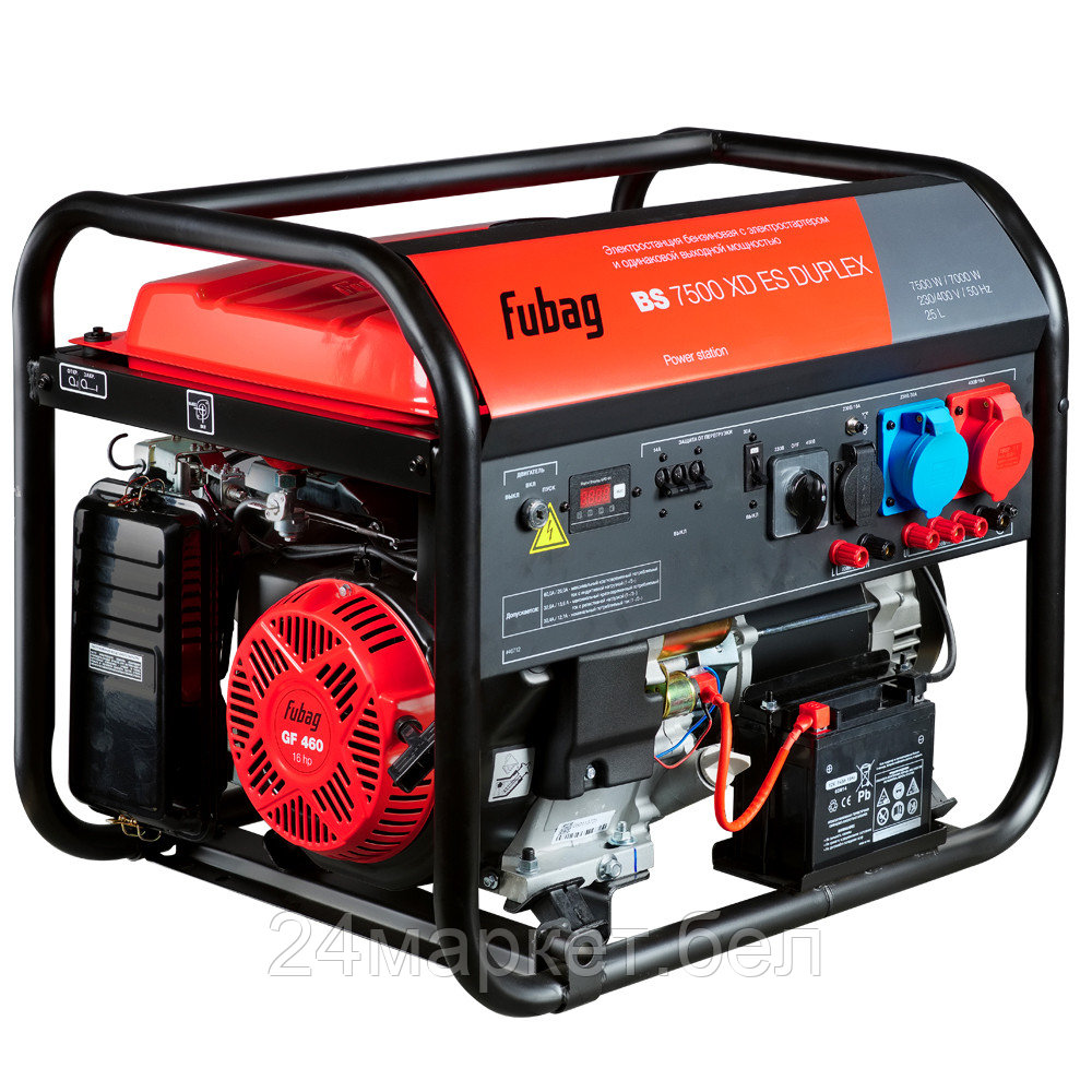 Бензиновый генератор Fubag BS 7500 A ES Duplex