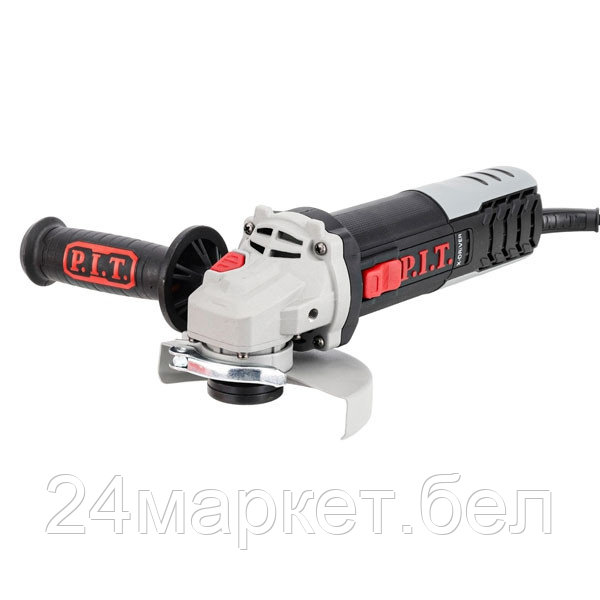 Шлифмашина угловая электрич. P.I.T., 1000Вт, 125мм, 3500-11000, М14, компаунд, подшипник (PWS125-C12)