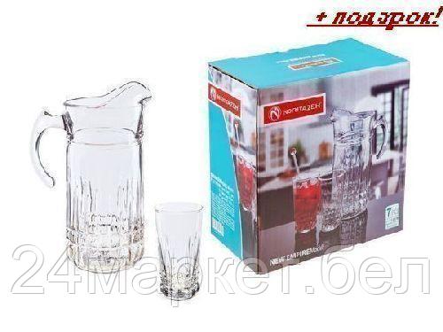 NORITAZEH Иран, исламская респ Набор (1 кувшин 1,7 л + 6 стаканов 275 мл), Нью Эмпаэр  (New Empire), NORITAZEH