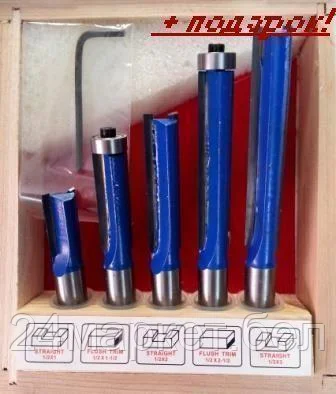 Набор фрез 5*12 Е чем.(лонг 2) (5*12 Е (90101008))
