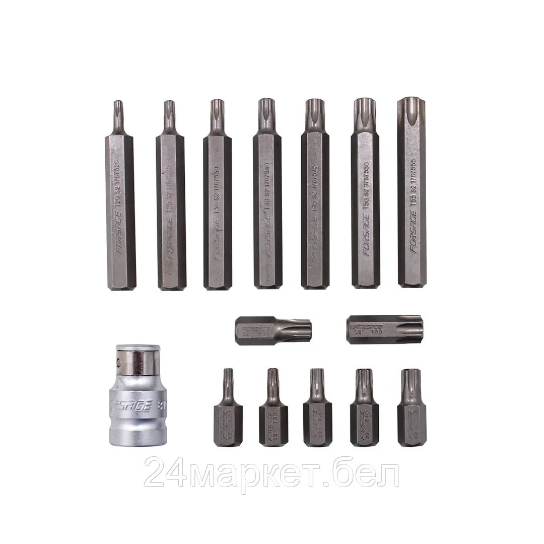 Набор бит FORSAGE F-4156 (15 предметов)