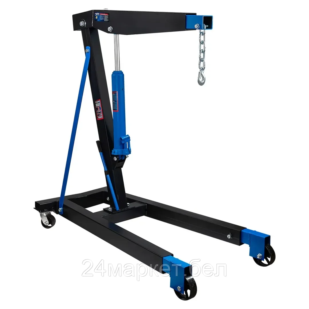 FORSAGE Кран гидравлический, 3т  (высота подъема 2400мм, длина стрелы:1300-1900мм) Forsage F-TR33002B(три части)