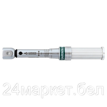 GARWIN INDUSTRIAL 502210-3-15S Динамометрический ключ 3-15 Нм, двухстороннего действия с разъемом под сменные насадки 9х12