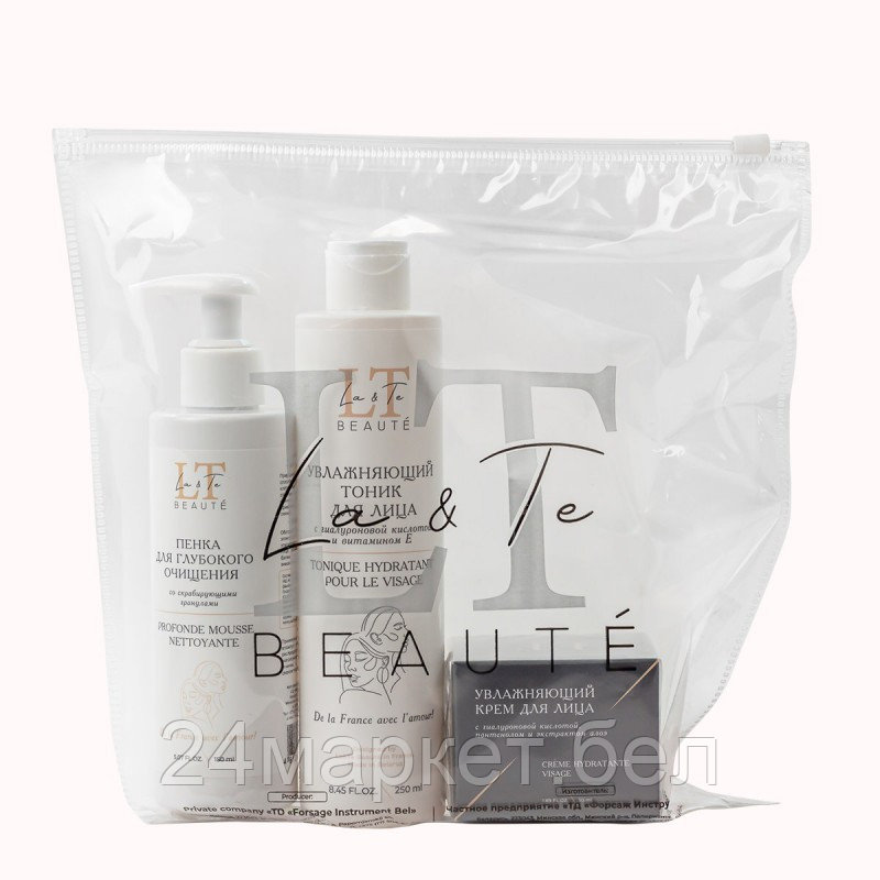 La and Te beaute Набор косметики Пенка+Тоник+Крем LT-18