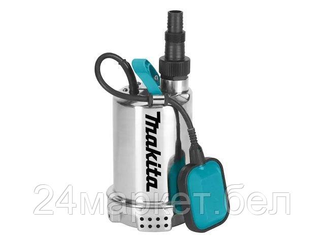 MAKITA Россия Насос погружной для чистой воды MAKITA PF 0403 (400 Вт, 7200 л/ч, до 5 м, металлич. корпус)