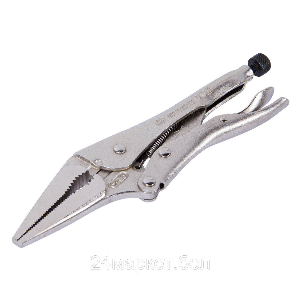 KING TONY 6315-09 KING TONY Зажим с фиксатором 221 мм, тонконосый