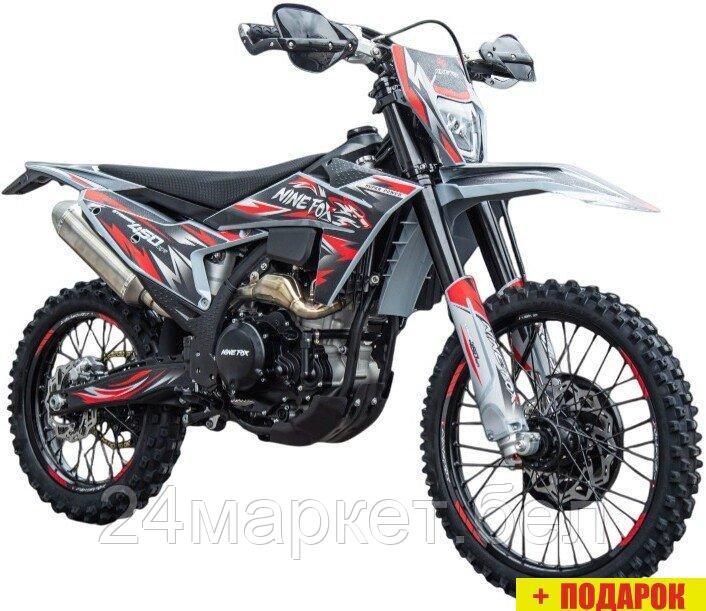 Мотоцикл Nine Fox Strider 450 (черный/красный)