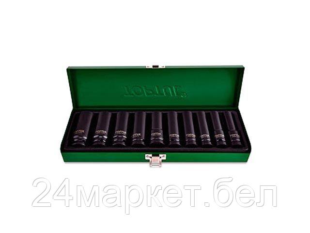 Набор торцевых головок Toptul GEAD1002 10 предметов