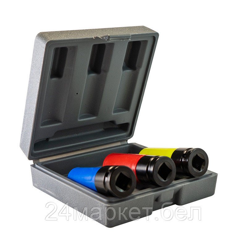 Набор торцевых ударных головок FUBAG (1/2 "_17_19_21 мм)