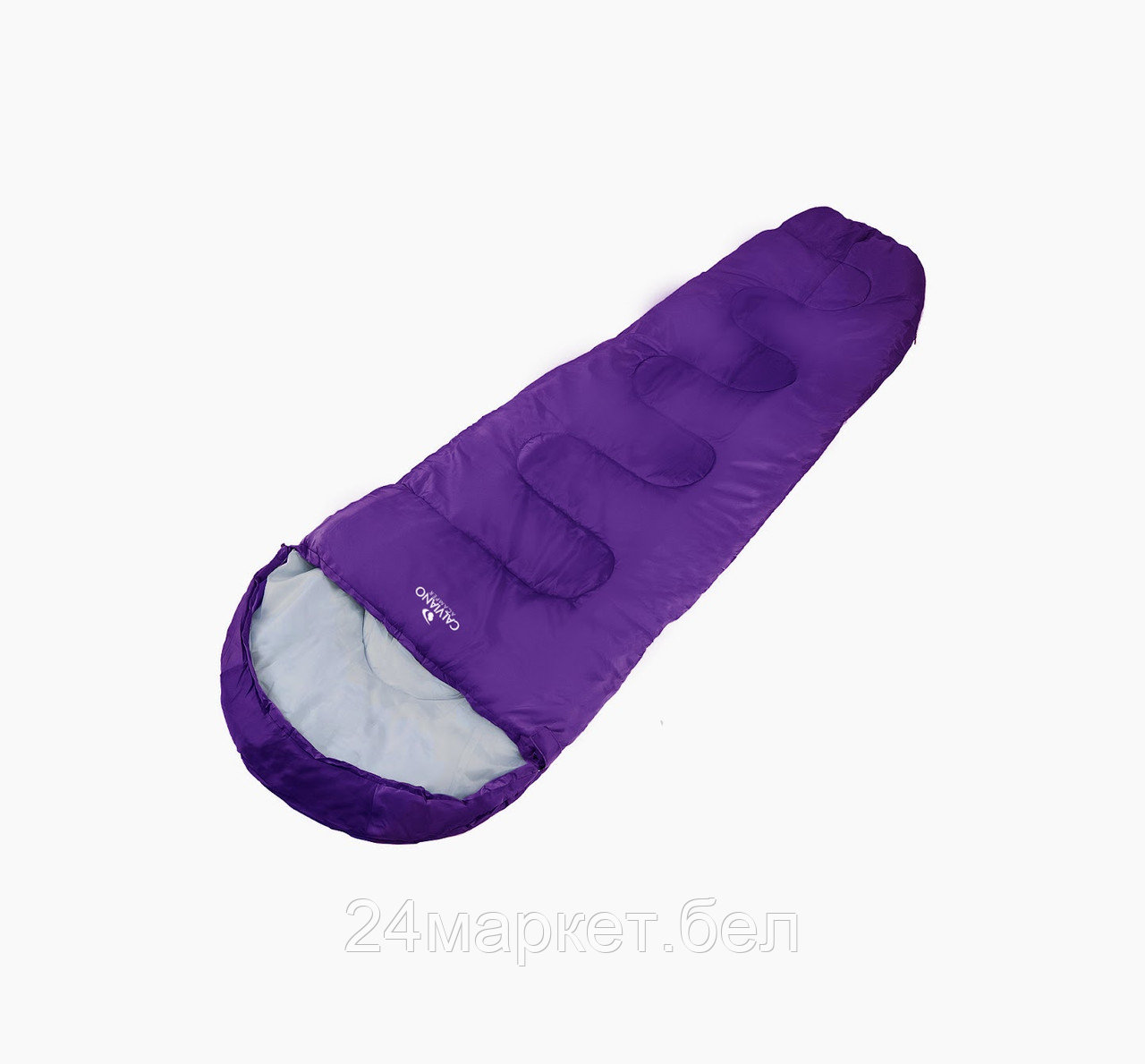 Спальный мешок Calviano Acamper Bergen 300г/м2 (фиолетовый)