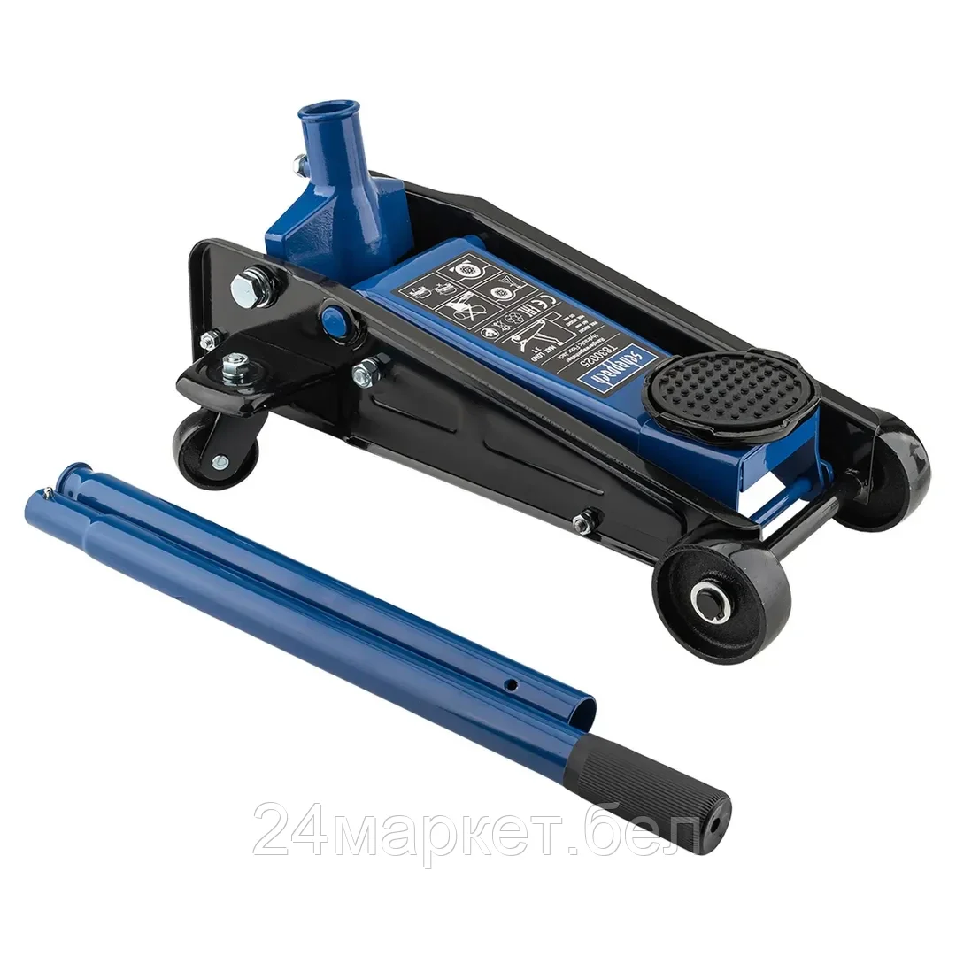 SCH-T830025 Домкрат подкатной гидравлический 3т. Scheppach