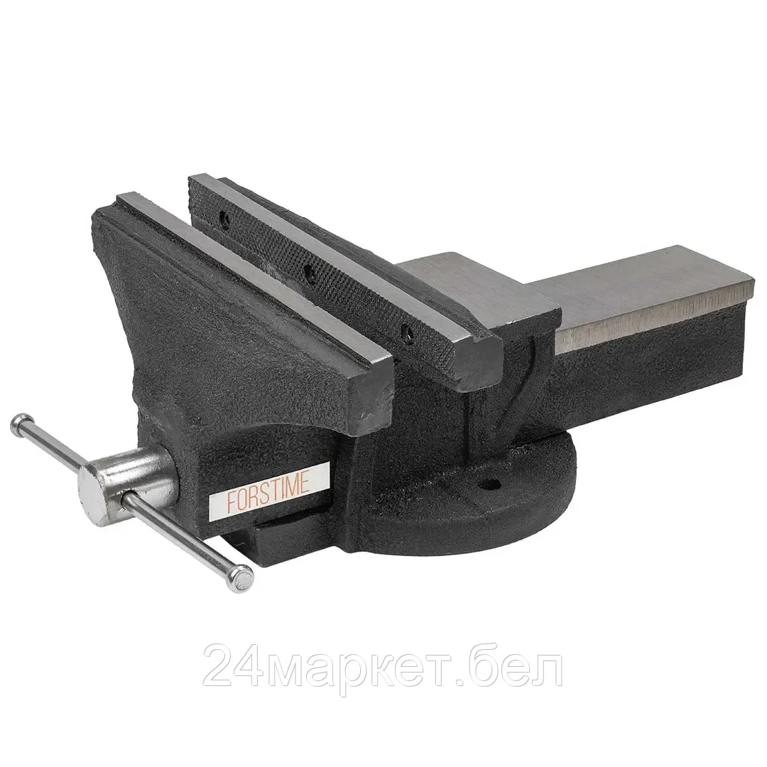 FT-6540208 FORSTIME Тиски стальные с наковальней 8" (200мм)