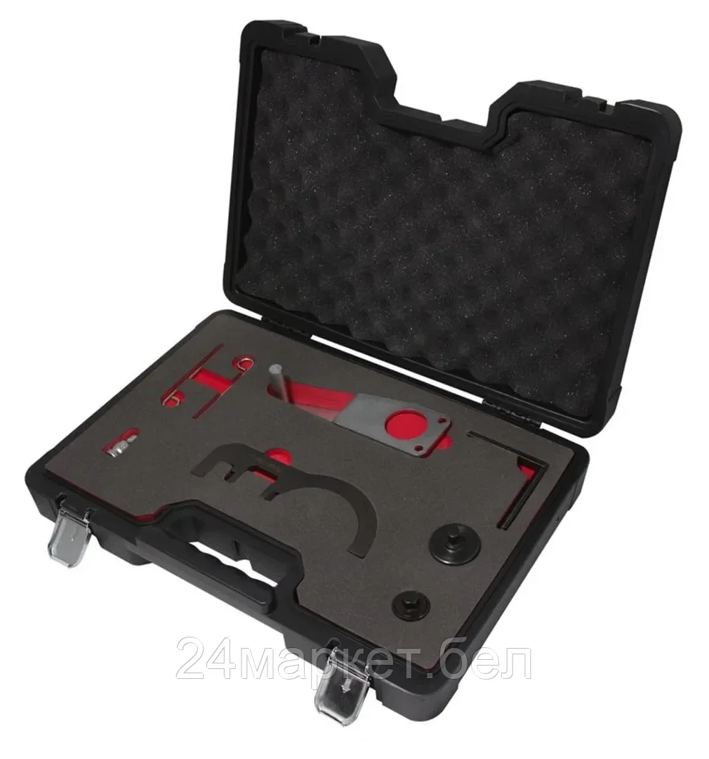 FORSAGE Набор фиксаторов для обслуживания двигателей BMW 8пр.(N47 N47S/1.8, 2.0, 2.3, 3.0, 3.5, 4.0, 5.0), в кейсе "Premium" Forsage F-904G11AD