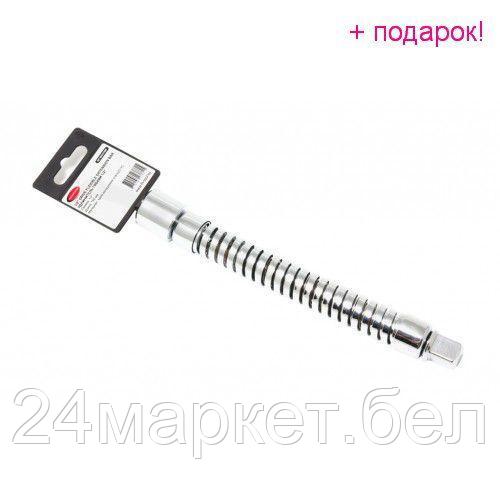 Rock FORCE Удлинитель гибкий 195мм, 1/2", на пластиковом держателе Rock FORCE RF-8044195F