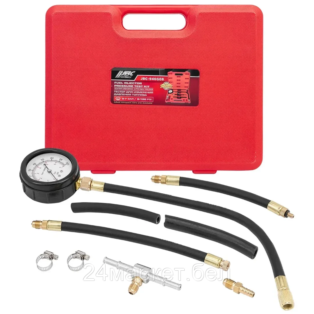 JBC-946G08 JBC Манометр для измерения давления топлива в комплекте с переходниками