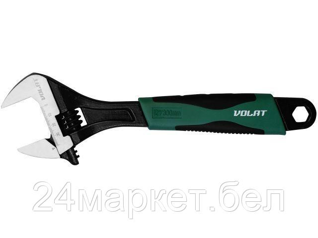 Ключ разводной 300мм ВОЛАТ (раскрытие губок 35 мм) 12010-30