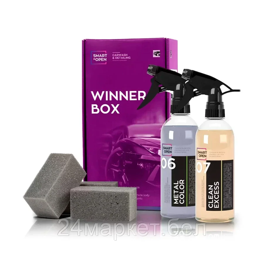 Smart Open 15WINB Набор для очитки кузова и дисков от сложных загрязнений с поверхности дисков, кузова и ходовой части автомобиля