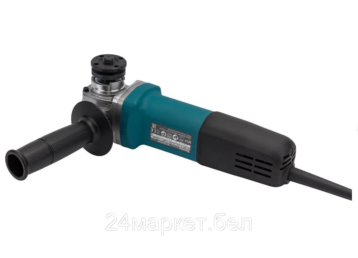 Одноручная углошлифмашина MAKITA 9558 HNR в кор. (840 Вт, диск 125х22 мм без регул. об.) 9558HNRA