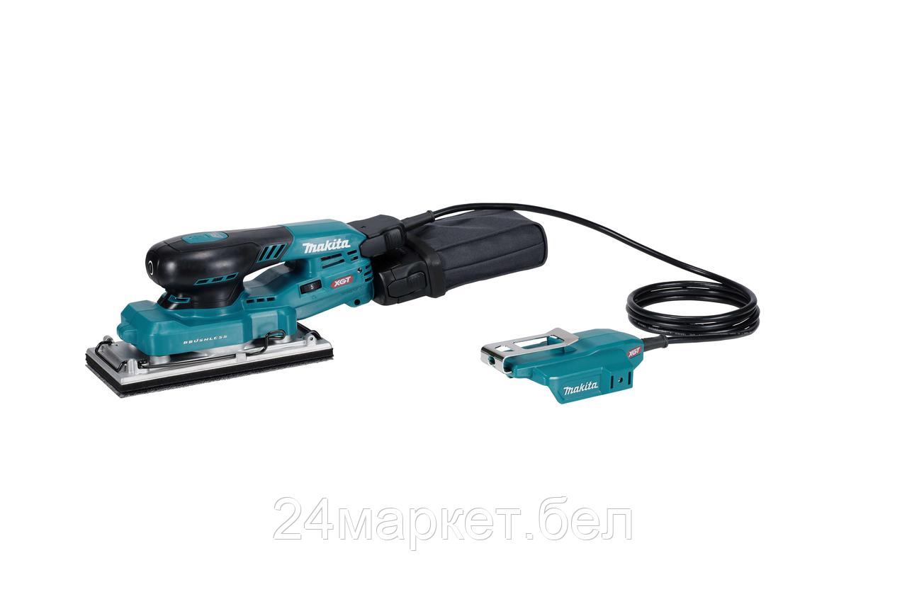 Аккум. виброшлифмашина MAKITA XGT BO007CGZ в кор. (40.0 В, Li-Ion, без АКБ и ЗУ, платформа 93x185 мм) BO007CGZ