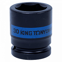 KING TONY 653530M KING TONY Головка торцевая ударная шестигранная 3/4", 30 мм