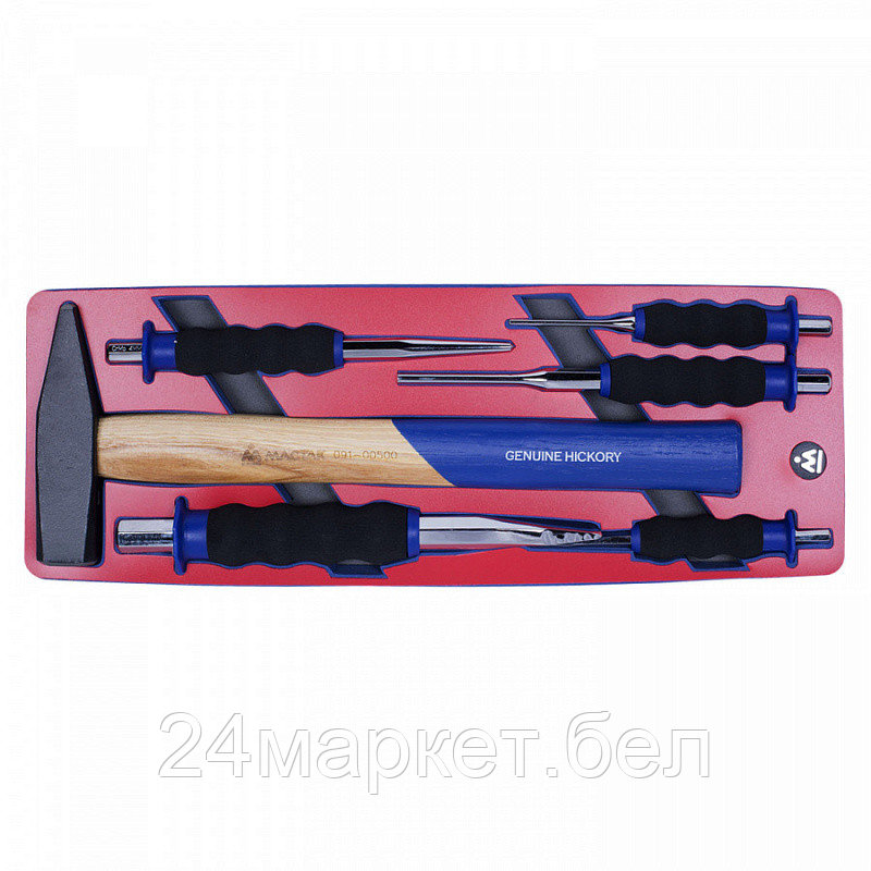 Набор выколоток Мастак 5-9006 (6 предметов)