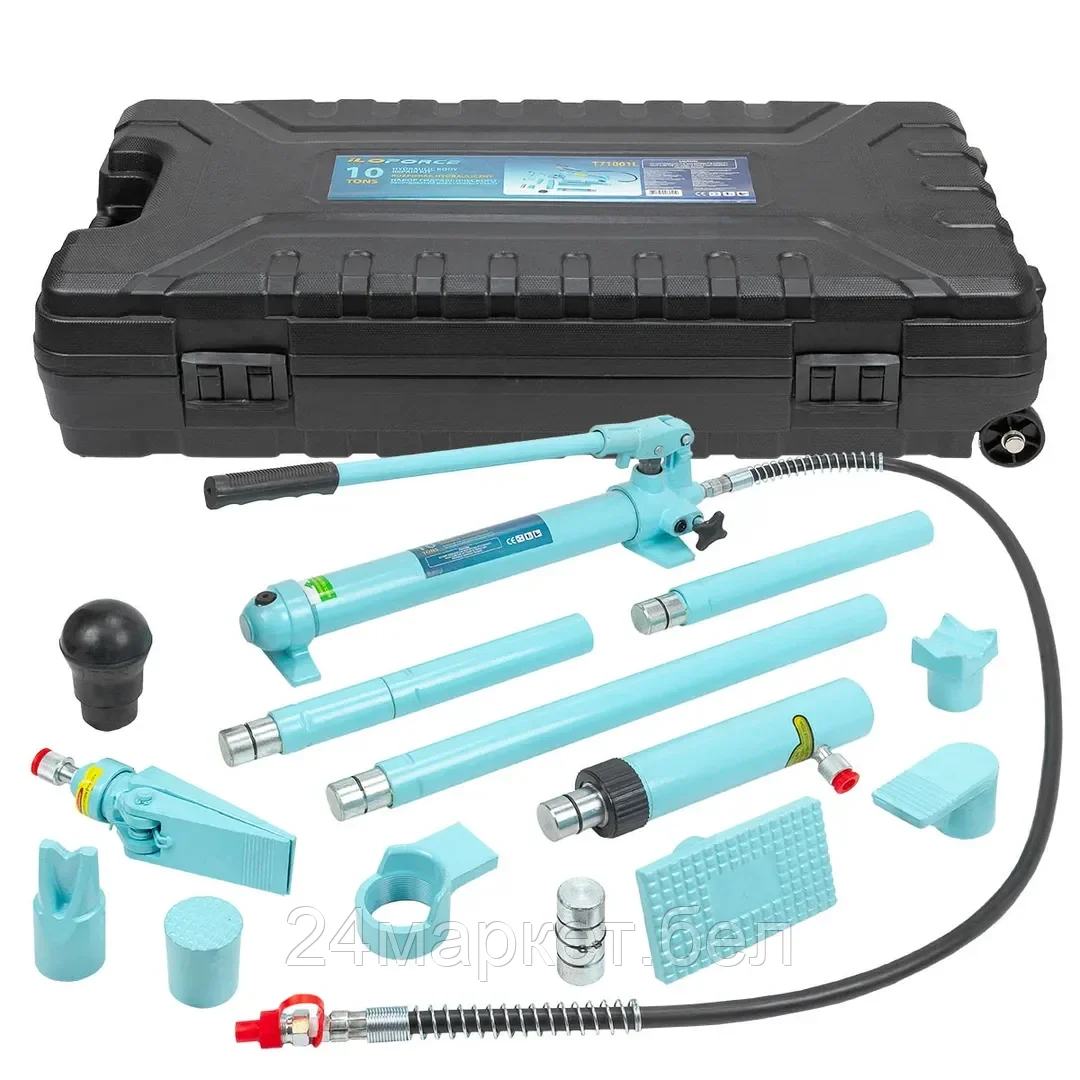 Набор гидравлического оборудования для правки кузова 10т ILOforce IF-T71001L