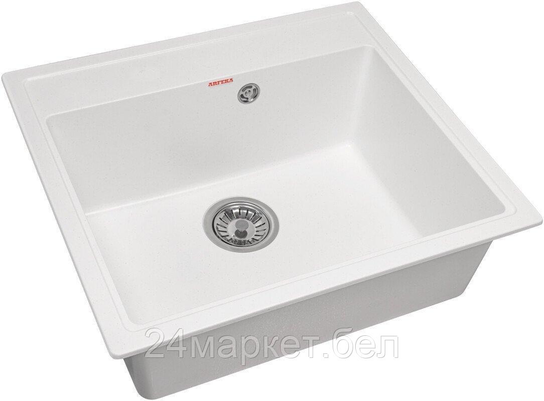 Кухонная мойка ARFEKA Dalago 57 Silken White