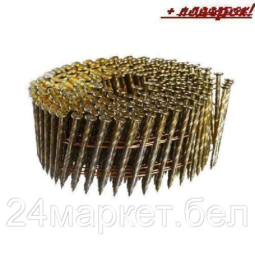 Fubag Гвозди FUBAG 2.50x50 мм кольцевая накатка для гвоздезабивных барабанных пистолетов N70C (9000 шт.) 140174