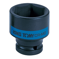 KING TONY 853563M KING TONY Головка торцевая ударная шестигранная 1", 63 мм