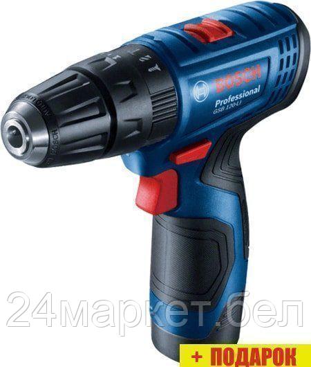 Дрель-шуруповерт Bosch GSB 120-LI Professional 06019G8100 (с 2-мя АКБ, кейс)