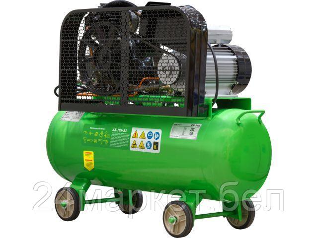 ECO Китай Компрессор ECO AE-705-B1 (380 л/мин, 8 атм, поршневой, масляный, ресив. 70 л, 220 В, 2.20 кВт)