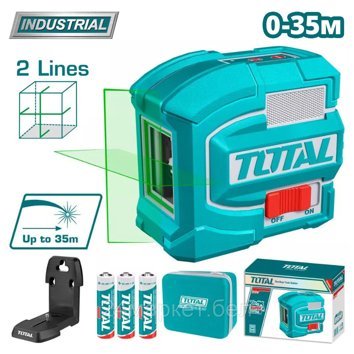 Лазерный нивелир Total TLL156601