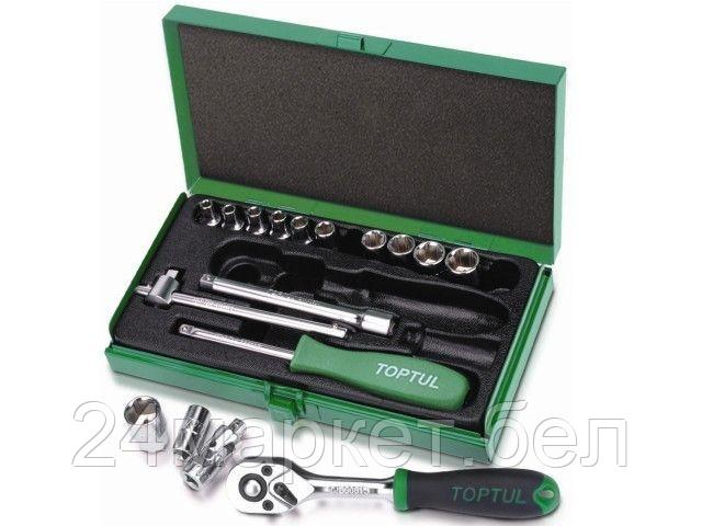 Набор торцевых головок Toptul GCAD1702 17 предметов