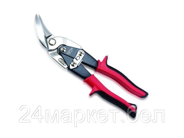 Ножницы по мет. изогнутые 240мм левые TOPTUL SBAD0124